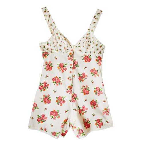 Floral playsuit