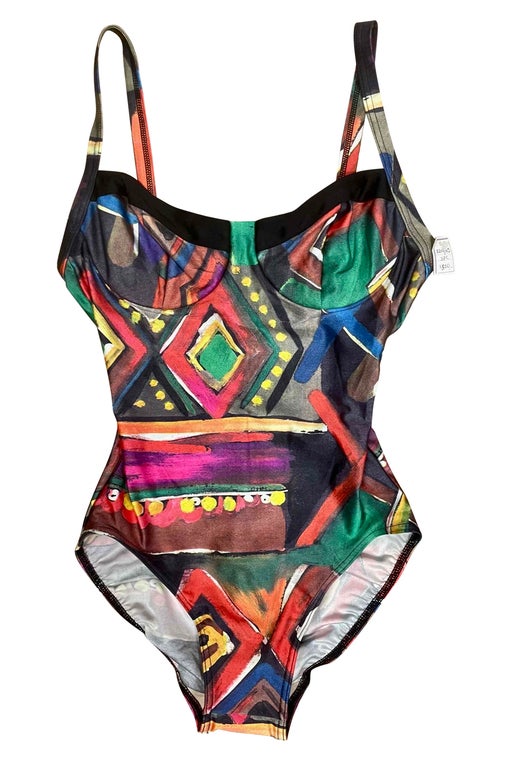 Patterned swimsuit
