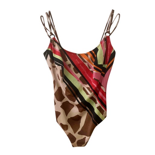 Maillot de bain à rayures