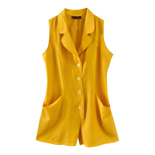 yellow playsuit