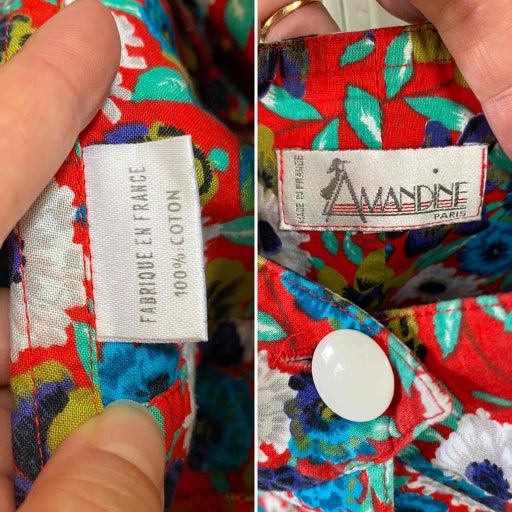 Robe bustier à fleurs