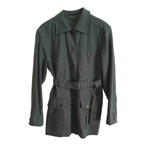 Linen safari jacket