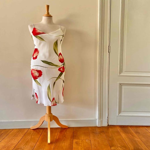 Robe nuisette à fleurs