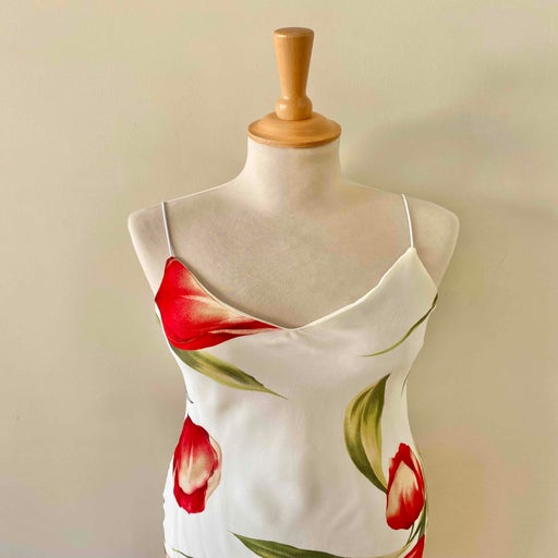 Robe nuisette à fleurs