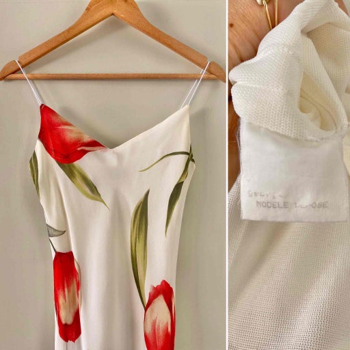 Robe nuisette à fleurs