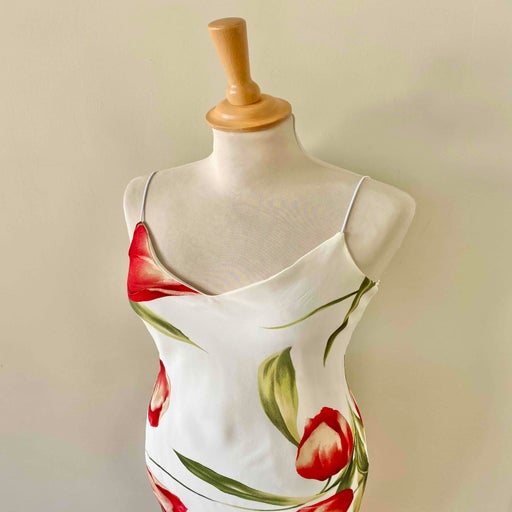 Robe nuisette à fleurs