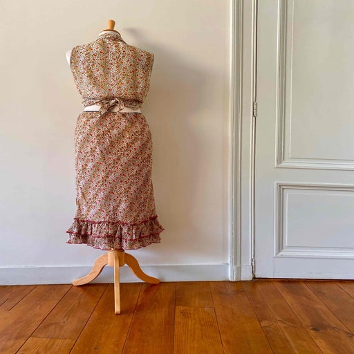 Jupe midi léopard