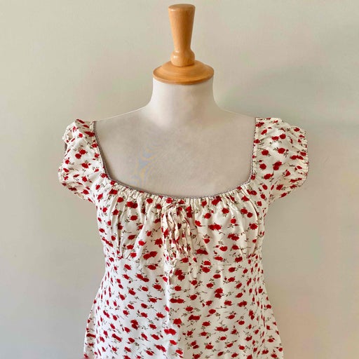 Mini robe à fleurs