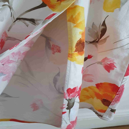 Salopette à fleurs 