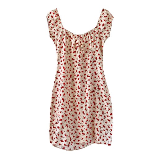 Mini robe à fleurs