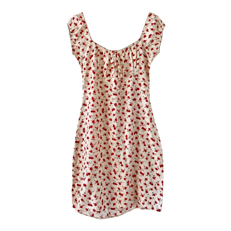 Mini robe à fleurs