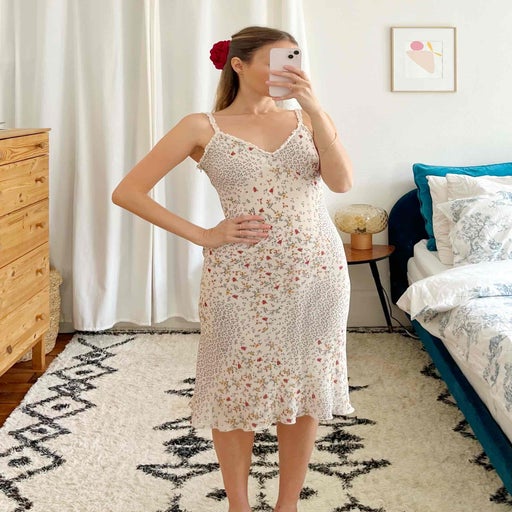Robe à fleurs