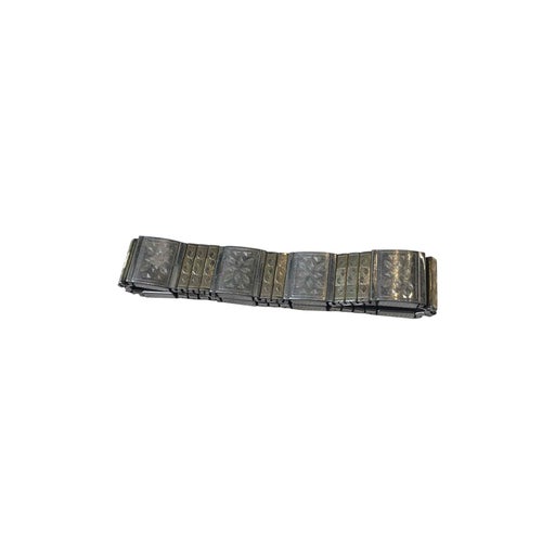 Silver metal bracelet