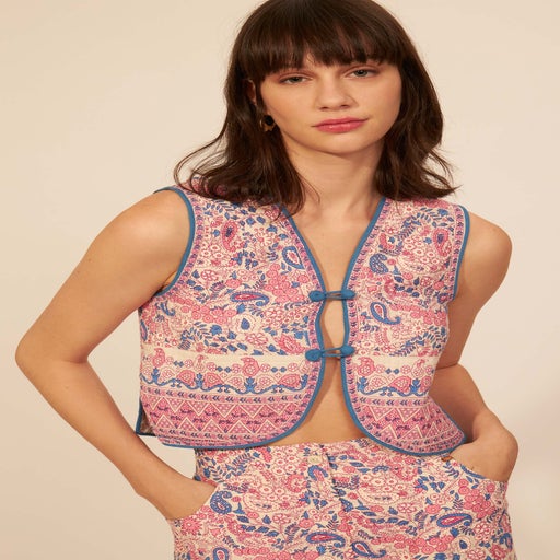 Gilet sans manches Antik Batik