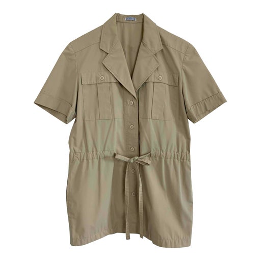 Cotton safari jacket