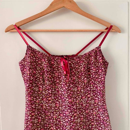 Robe nuisette à fleurs