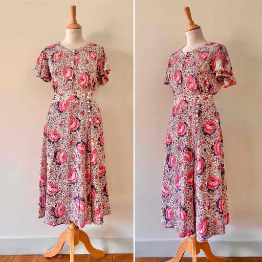 Blouse à fleurs
