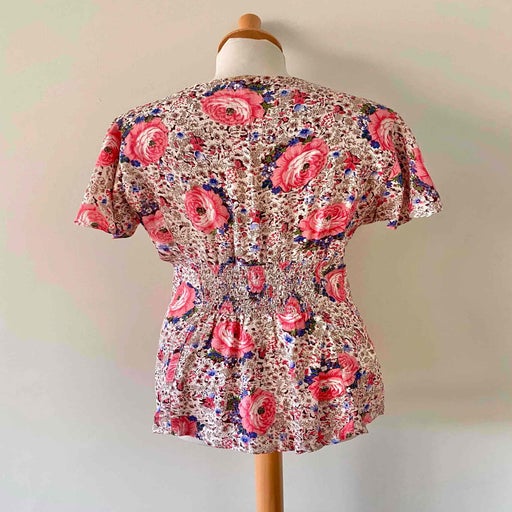 Blouse à fleurs