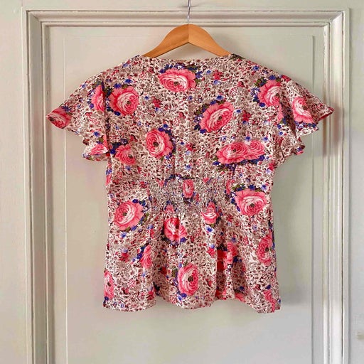 Blouse à fleurs