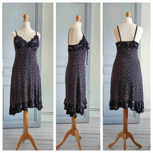 Robe nuisette à fleurs