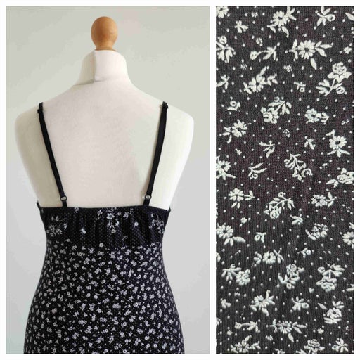 Robe nuisette à fleurs