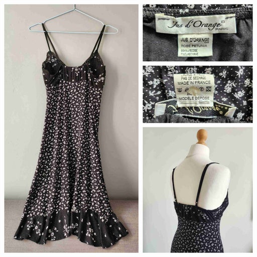 Robe nuisette à fleurs