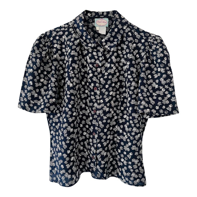 Chemise à fleurs