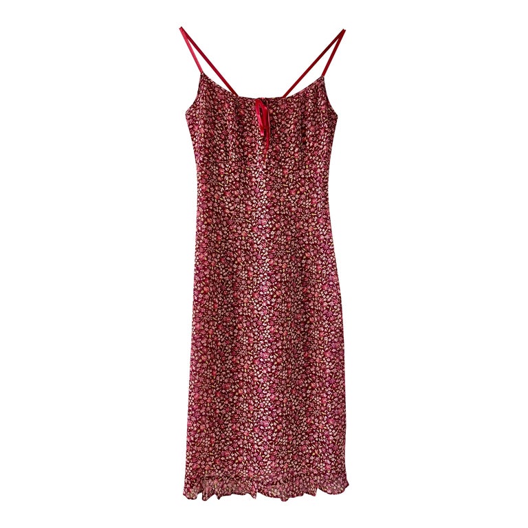 Robe nuisette à fleurs
