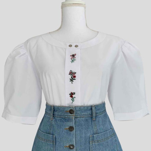 Blouse en coton