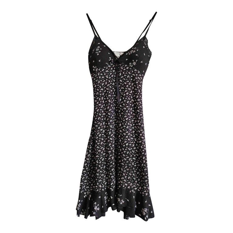 Robe nuisette à fleurs