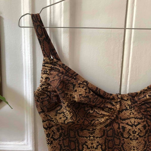 Maillot de bain imprimé python