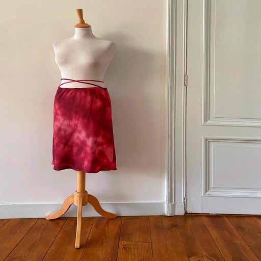 Jupe midi tie and dye
