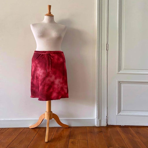 Jupe midi tie and dye