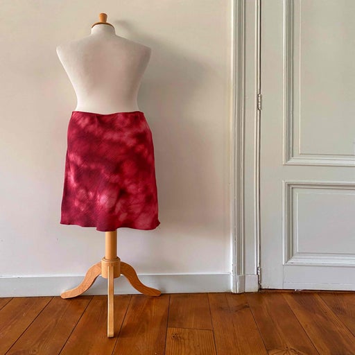 Jupe midi tie and dye