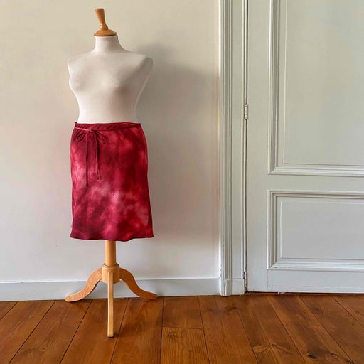 Jupe midi tie and dye