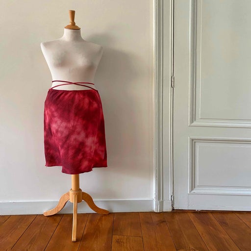 Jupe midi tie and dye