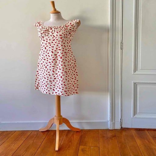 Mini robe à fleurs
