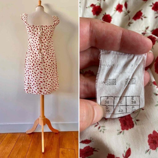 Mini robe à fleurs