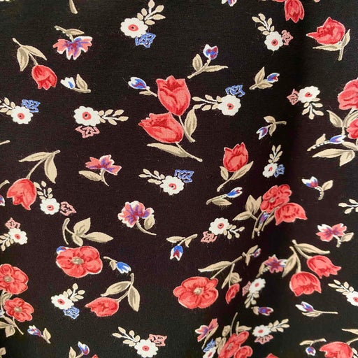 Jupe longue à fleurs