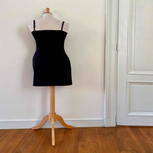 Robe bustier pailletée