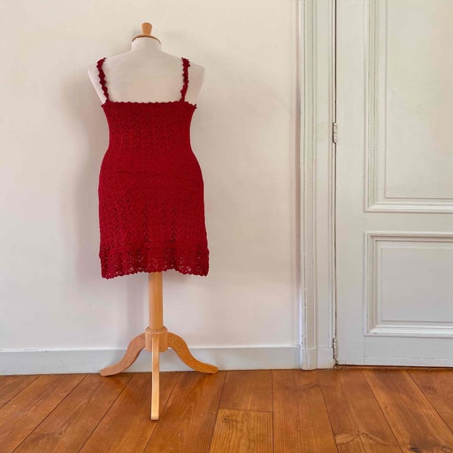 Robe en crochet