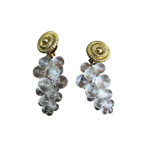 Boucles d'oreilles à clips doré