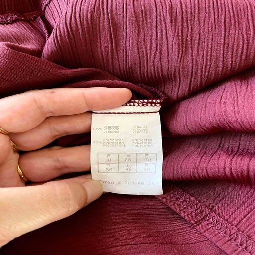 Mini robe plissée