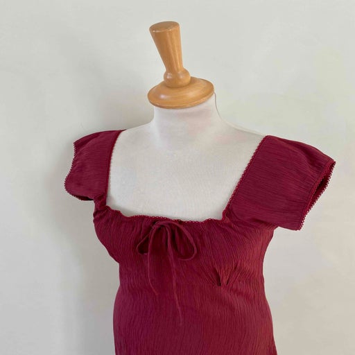 Mini robe plissée