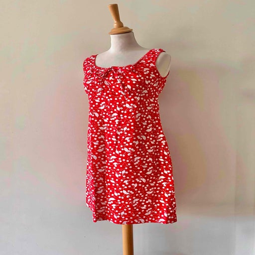 Mini robe en coton