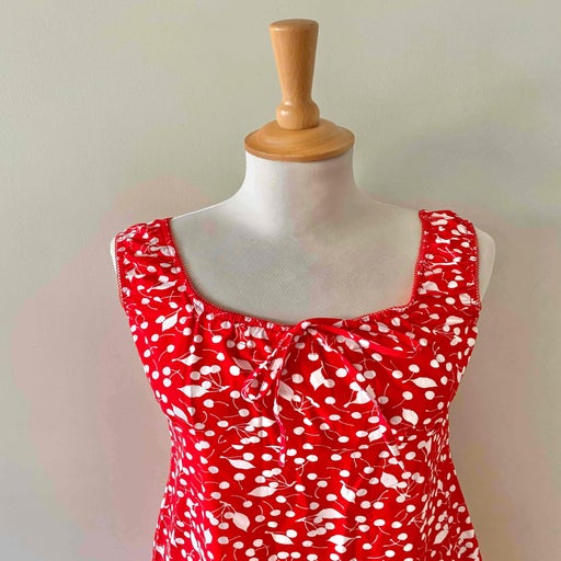 Mini robe en coton