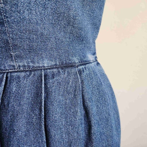 Robe autrichienne en denim