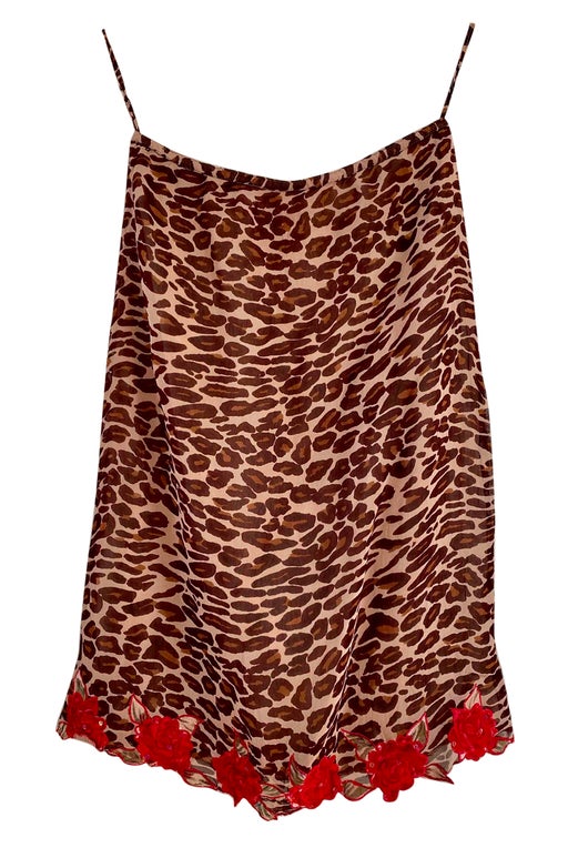 Leopard skirt