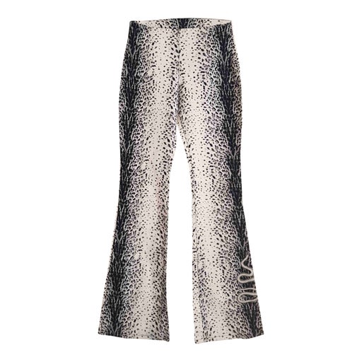 Leopard flare pants