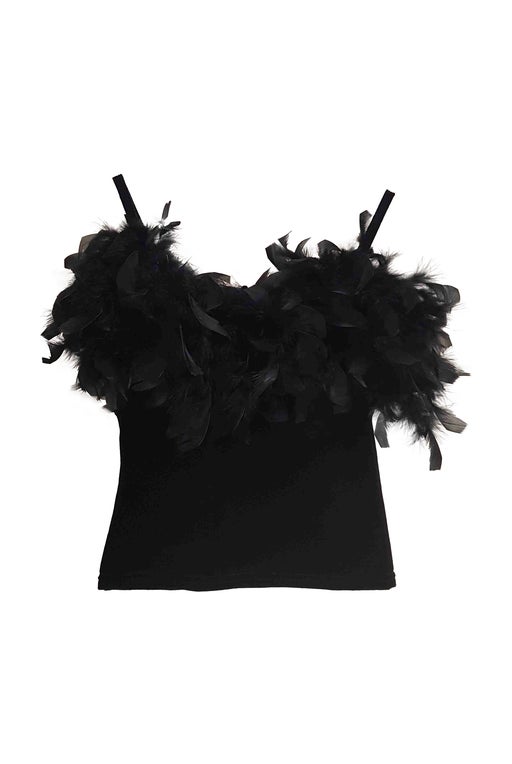 Feathered camisole